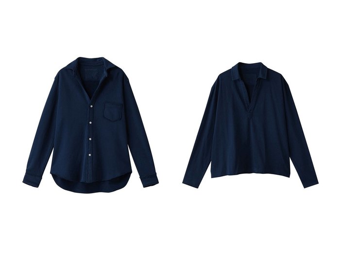 【Frank&Eileen/フランク&アイリーン】のLAB EILEEN TRIPLE FLEECE スウェットシャツ&PATRICK HERITAGE JERSEY スキッパーカットソー おすすめ！トレンド、レディースファッションの通販 おすすめ人気トレンドファッション通販アイテム 人気、トレンドファッション・服の通販 founy(ファニー) ファッション Fashion レディースファッション Fashion for Women トップス・カットソー Cut & Sew Tops シャツ・ブラウス・オフィスカジュアル Elegant Blouses & Button-Ups レディースパーカー・カジュアルフーディー Casual Hoodies & Sweatshirts ロングTシャツ・Tシャツ Longline T-Shirts & Tees カットソー・ベーシックTシャツ Cut-and-Sewn Tops / Stretch Tees & Basics スウェット・クルーネックトップス Sweatshirts & Crewnecks / Relaxed Fit Sweat Tops おすすめ Recommended / Our Picks カットソー Cut and Sewn Top スキッパー Skipper, Open Collar スラックス Slacks, Dress Pants スリーブ Sleeve, Long Sleeve / Short Sleeve デニム Denim, Jeans Material ロング Long, Long-Length エレガント 上品 Elegant 新作・新入荷 New Arrivals / New In リラックス Relax, Relaxed Fit 旅行 Travel |ID:crp329100000223250