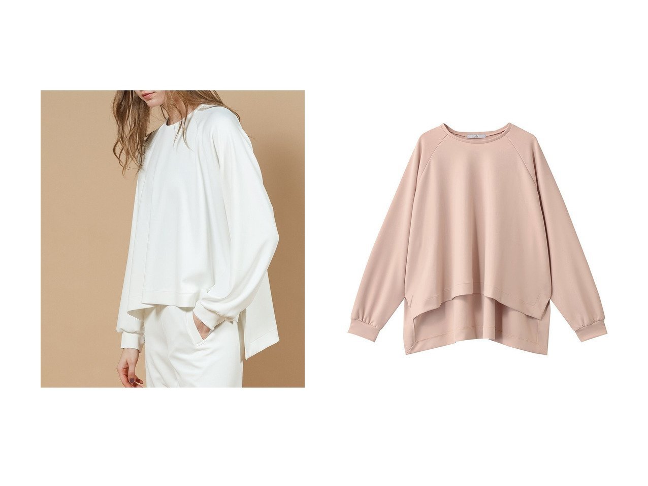 【Julier/ジュリエ】のプランプストレッチラージトップス おすすめ！トレンド、レディースファッションの通販 おすすめ人気トレンドファッション通販アイテム インテリア・キッズ・メンズ・レディースファッション・服の通販 founy(ファニー) 　ファッション　Fashion　レディースファッション　Fashion for Women　トップス・カットソー　Cut & Sew Tops　スポーツウェア　Functional & Stylish Sportswear　スポーツ トップス　Athletic Tops / Workout Tops / Training Shirts　スポーツ　Sports, Activewear　スリット　Slit, Slit Detail　スリーブ　Sleeve, Long Sleeve / Short Sleeve　ヨガ　Yoga, Yoga Wear　ワーク　Workwear, Utility Style　新作・新入荷　New Arrivals / New In　ホワイト系　White　グリーン系　Green　|ID:crp329100000223253