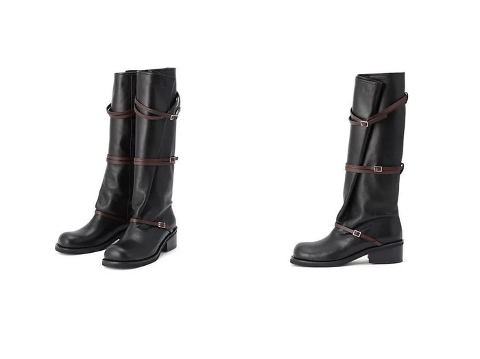 【AMOMENTO/アモーメント】のBELT LONG BOOTS おすすめ！トレンド、レディースファッションの通販 おすすめ人気トレンドファッション通販アイテム 人気、トレンドファッション・服の通販 founy(ファニー) ファッション Fashion レディースファッション Fashion for Women 2025年 2025 2025-2026秋冬・A/W Autumn/Winter 2025–26 AW25–26 ロング Long, Long-Length |ID:crp329100000223278
