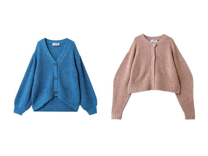 【three dots/スリー ドッツ】のスパークリングセーター カーディガン&ヴィンテージメランジ カーディガン おすすめ！トレンド、レディースファッションの通販 おすすめ人気トレンドファッション通販アイテム 人気、トレンドファッション・服の通販 founy(ファニー) 　ファッション　Fashion　レディースファッション　Fashion for Women　トップス・カットソー　Cut & Sew Tops　ニット　Knit Tops & Sweaters　カーディガン・羽織り　Layered Style Cardigans　カーディガン　Cardigan, Knitwear　シンプル　Simple, Minimal　新作・新入荷　New Arrivals / New In　おすすめ　Recommended / Our Picks　カラフル　Colorful Design　スリット　Slit, Slit Detail　ネップ　Nepp, Slub Yarn　秋　Autumn　|ID:crp329100000223341