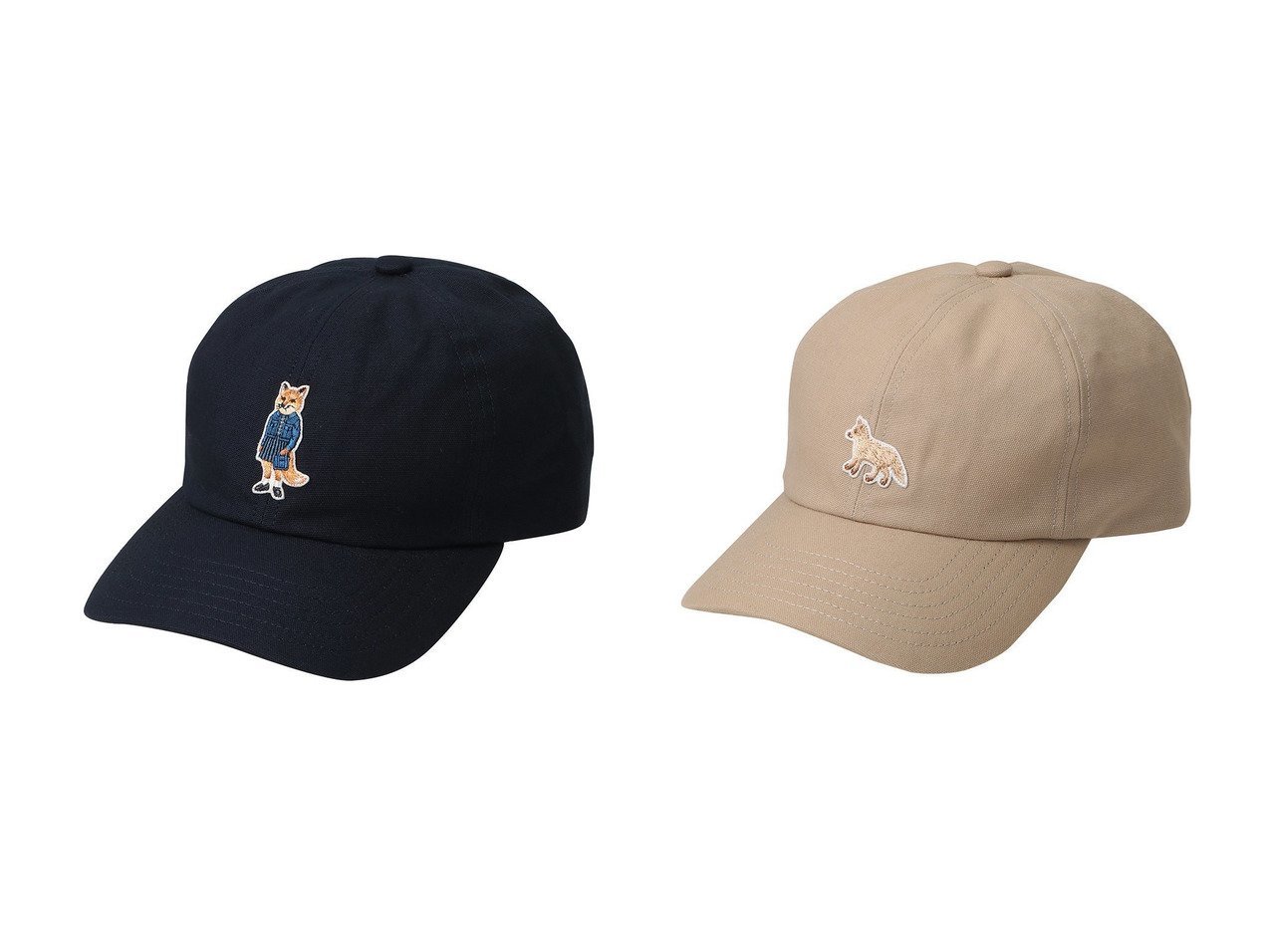 【MAISON KITSUNE/メゾン キツネ】のDRESSED FOX キャップ&BABY FOX キャップ おすすめ！トレンド、レディースファッションの通販 おすすめ人気トレンドファッション通販アイテム インテリア・キッズ・メンズ・レディースファッション・服の通販 founy(ファニー) 　ファッション　Fashion　レディースファッション　Fashion for Women　ワンピース　Dresses　フォーマル・パーティードレス・結婚式用ドレス　Elegant & Casual Dresses　キャップ&ハット　Hats & Caps　キャップ　Cap, Baseball Cap　シンプル　Simple, Minimal　パッチ　Patch, Appliqué　フォックス　Fox, Fox Fur　フロント　Front, Front Design　帽子　Hat, Headwear　新作・新入荷　New Arrivals / New In　ブルー系　Blue　ベージュ系　Beige　|ID:crp329100000223350