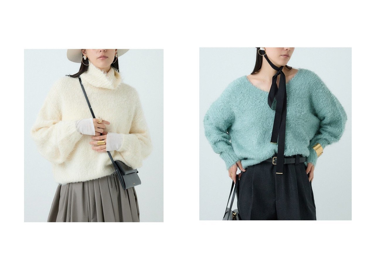 【Chaos/カオス】のシルファータートルニット&シルファーVネックニット おすすめ！トレンド、レディースファッションの通販 おすすめ人気トレンドファッション通販アイテム インテリア・キッズ・メンズ・レディースファッション・服の通販 founy(ファニー) 　ファッション　Fashion　レディースファッション　Fashion for Women　トップス・カットソー　Cut & Sew Tops　ニット　Knit Tops & Sweaters　カジュアルプルオーバー・ニットトップス　Pullovers & Knit Tops / Casual Pullovers　Vネックトップス　V-Neck Tops / V-Cut Neckline Shirts　おすすめ　Recommended / Our Picks　シルク　Silk, 100% Silk　シンプル　Simple, Minimal　タートル　Turtleneck, Turtle Collar　ループ　Loop, Loop Knit　新作・新入荷　New Arrivals / New In　秋　Autumn　イエロー系　Yellow　|ID:crp329100000223360