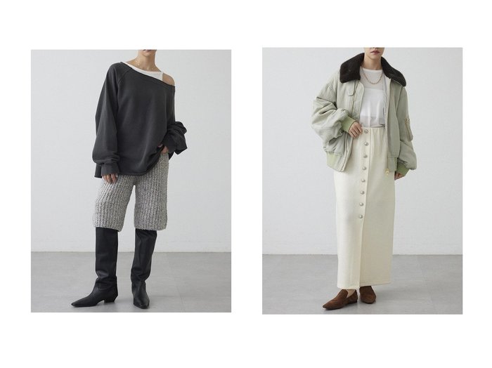【Whim Gazette/ウィムガゼット】の【THE PAUSE】ニットハーフパンツ&【THE PAUSE】ウールジャージボタンスカート おすすめ！トレンド、レディースファッションの通販 おすすめ人気トレンドファッション通販アイテム 人気、トレンドファッション・服の通販 founy(ファニー) 　ファッション　Fashion　レディースファッション　Fashion for Women　スカート　Skirts　ロングスカート　Long Skirts / Maxi & Midi Skirts　パンツ　Pants & Trousers　ショートパンツ・ハーフパンツ　High-Waisted & Relaxed Shorts　カットソー　Cut and Sewn Top　シルバー　Silver, Metallic Silver　ストレッチ　Stretch, Stretchy Fabric　タイトスカート　Pencil Skirt, Tight Skirt　フロント　Front, Front Design　メタル　Metal, Metal Parts　リラックス　Relax, Relaxed Fit　ロング　Long, Long-Length　新作・新入荷　New Arrivals / New In　A/W・秋冬　Autumn/Winter　おすすめ　Recommended / Our Picks　クラシカル　Classical, Vintage-Inspired　シューズ　Shoes, Footwear　ショート　Short, Short Length　セットアップ　Set-Up, Coordinated Outfit　ミックス　Mix, Mixed Style　|ID:crp329100000223370