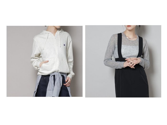 【nano universe/ナノ ユニバース】のZIP HOODED SWEATSHIRT&スイビウールクルーネックニットプルオーバー おすすめ！人気ランキング上位のトレンド、レディースファッションの通販 おすすめ人気トレンドファッション通販アイテム 人気、トレンドファッション・服の通販 founy(ファニー) ファッション Fashion レディースファッション Fashion for Women トップス・カットソー Cut & Sew Tops シャツ・ブラウス・オフィスカジュアル Elegant Blouses & Button-Ups レディースパーカー・カジュアルフーディー Casual Hoodies & Sweatshirts ロングTシャツ・Tシャツ Longline T-Shirts & Tees スウェット・クルーネックトップス Sweatshirts & Crewnecks / Relaxed Fit Sweat Tops ニット Knit Tops & Sweaters カジュアルプルオーバー・ニットトップス Pullovers & Knit Tops / Casual Pullovers アンダー Underwear Essentials スウェット / スエット Sweatshirt, Sweatwear セーター Sweater, Knitwear ニューヨーク New York, NYC Style パーカー Hoodie, Parka プリント Print, Printed Pattern 2025年 2025 2025-2026秋冬・A/W Autumn/Winter 2025–26 AW25–26 |ID:crp329100000223374