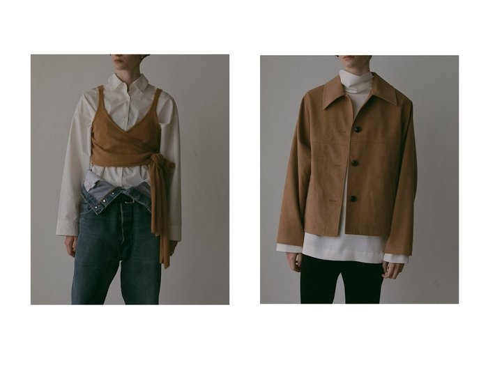 【HER./ハー】のカシュクールニット&フェイクスエードジャケット おすすめ！人気ランキング上位のトレンド、レディースファッションの通販 おすすめ人気トレンドファッション通販アイテム インテリア・キッズ・メンズ・レディースファッション・服の通販 founy(ファニー) https://founy.com/ ファッション Fashion レディースファッション Fashion for Women トップス・カットソー Cut & Sew Tops ニット Knit Tops & Sweaters カジュアルプルオーバー・ニットトップス Pullovers & Knit Tops / Casual Pullovers アウター Coat / Outerwear Collection レディースジャケット・軽アウター Jackets おすすめ Recommended / Our Picks カットソー Cut and Sewn Top カーディガン Cardigan, Knitwear セットアップ Set-Up, Coordinated Outfit 冬 Winter / This Winter 夏 Summer 新作・新入荷 New Arrivals / New In 秋 Autumn |ID:crp329100000223375