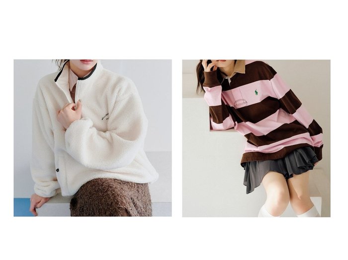 【SNIDEL/スナイデル】のハーフジッププルオーバー&【POLO RALPH LAUREN】ラグビーシャツ おすすめ！トレンド、レディースファッションの通販 おすすめ人気トレンドファッション通販アイテム 人気、トレンドファッション・服の通販 founy(ファニー) ファッション Fashion レディースファッション Fashion for Women トップス・カットソー Cut & Sew Tops シャツ・ブラウス・オフィスカジュアル Elegant Blouses & Button-Ups カジュアルプルオーバー・ニットトップス Pullovers & Knit Tops / Casual Pullovers ストライプ Stripe, Striped Pattern スマート Smart, Elegant フェミニン Feminine, Girly ミニスカート Mini Skirt, Short Skirt リラックス Relax, Relaxed Fit ルーズ Loose, Oversized 今季 This Season, Current Season スポーティ Sporty, Casual Athletic トレンド Trend, Trending Now ドローストリング Drawstring, Pull Cord ポケット Pocket, Pocket Detail レオパード Leopard, Animal Print おすすめ Recommended / Our Picks |ID:crp329100000223392