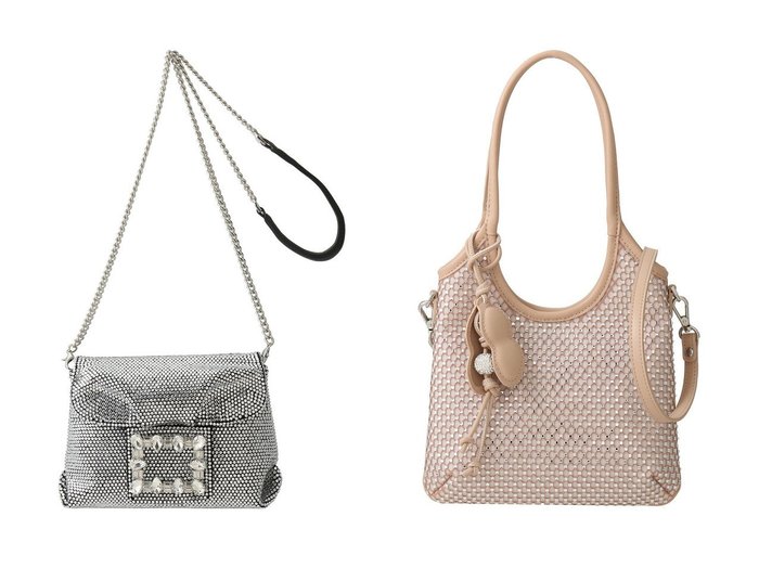 【STACCATO/スタッカート】のロリーバックルカクテルバッグ&スパークル2WAYソフトバッグ おすすめ！トレンド、レディースファッションの通販 おすすめ人気トレンドファッション通販アイテム 人気、トレンドファッション・服の通販 founy(ファニー) ファッション Fashion レディースファッション Fashion for Women バッグ Bags スタイリッシュ Stylish, Fashionable メッシュ Mesh, Net Fabric 新作・新入荷 New Arrivals / New In A/W・秋冬 Autumn/Winter |ID:crp329100000223491