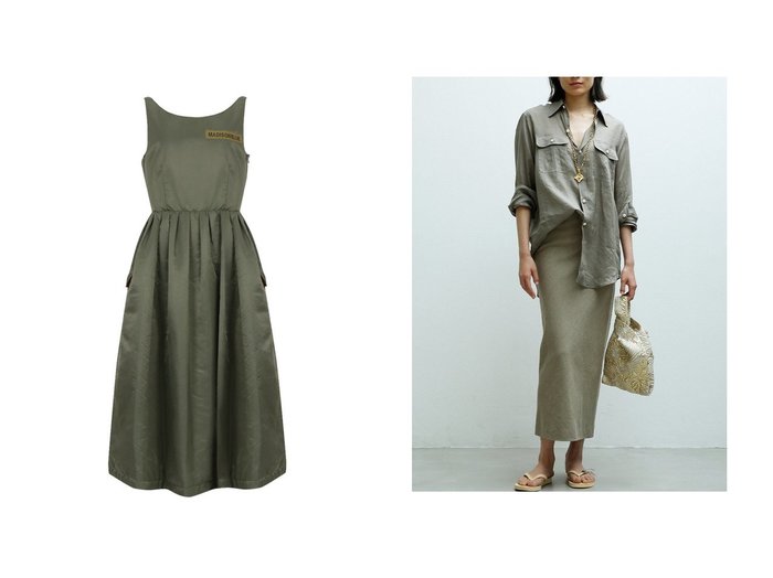 【MADISONBLUE/マディソンブルー】のSHOP BAG S JACQUARD ショップバッグS&GATHER PADDING DRESS NY TWILL ギャザーパディングドレス おすすめ！トレンド、レディースファッションの通販 おすすめ人気トレンドファッション通販アイテム 人気、トレンドファッション・服の通販 founy(ファニー) ファッション Fashion レディースファッション Fashion for Women ワンピース Dresses フォーマル・パーティードレス・結婚式用ドレス Elegant & Casual Dresses チュニック Tunic Tops & Dresses 2025年 2025 2025春夏・S/S Spring/Summer 2025 SS25 ユニセックス Unisex, Genderless シルク Silk, 100% Silk ジャカード／ジャガード Jacquard, Woven Pattern ボタニカル Botanical, Floral Pattern ヴィンテージ Vintage Style 新作・新入荷 New Arrivals / New In エレガント 上品 Elegant ギャザー Gathered, Ruffled ジャケット Jacket, Outerwear チュニック Tunic, Long Top ドレス Dress, One-Piece フィット Fit, Slim Fit フレア Flare, Flared ロング Long, Long-Length 軽量 Lightweight, Ultra Light |ID:crp329100000223493