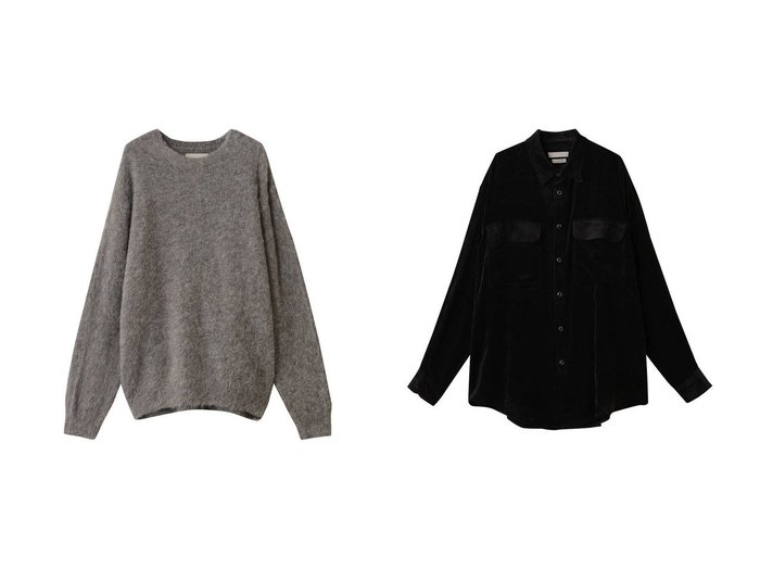 【YOKE / MEN/ヨーク】の【MEN】レーヨン コーデュロイ ウエスタン シャツ&【MEN】3Color Mix Baby Alpaca クルーネック セーター おすすめ！トレンド、メンズファッションの通販 おすすめ人気トレンドファッション通販アイテム 人気、トレンドファッション・服の通販 founy(ファニー) ファッション Fashion メンズファッション Fashion for Men トップス・カットソー Cut & Sew Tops ニット・セーター / 定番トップス Knit Tops & Sweaters なめらか Smooth, Silky Texture スリーブ Sleeve, Long Sleeve / Short Sleeve セーター Sweater, Knitwear ベビー Baby, Babywear ミックス Mix, Mixed Style ロング Long, Long-Length 定番 Standard, Basic Item 新作・新入荷 New Arrivals / New In A/W・秋冬 Autumn/Winter ウエスタン Western Style コーデュロイ Corduroy, Cord Fabric シンプル Simple, Minimal ジャカード／ジャガード Jacquard, Woven Pattern フラップ Flap, Flap Pocket ベルベット Velvet, Velvety ポケット Pocket, Pocket Detail リュクス Luxury, Elegant, High-End, Chic |ID:crp329100000223556