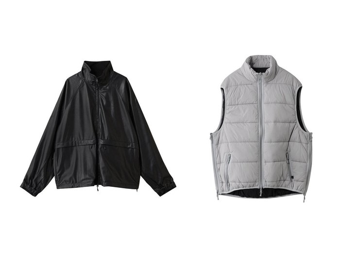 【DAIWA PIER39 / MEN/ダイワ ピアサーティーナイン】の【MEN】TECH SYNTHETIC SKIN WINDBREAKER JACKET&【MEN】TECH REVERSIBLE CLIMBERS PUFF VEST おすすめ！トレンド、レディースファッションの通販 おすすめ人気トレンドファッション通販アイテム 人気、トレンドファッション・服の通販 founy(ファニー) ファッション Fashion メンズファッション Fashion for Men アウター Men's Coats Outerwear インナー Innerwear シンプル Simple, Minimal ジャケット Jacket, Outerwear スポーツ Sports, Activewear フラップ Flap, Flap Pocket フロント Front, Front Design プリーツ Pleats, Pleated ポケット Pocket, Pocket Detail ミリタリー Military, Army Style メッシュ Mesh, Net Fabric モバイル Mobile, Smartphone リアル Real, Realistic ワーク Workwear, Utility Style 新作・新入荷 New Arrivals / New In アウトドア Outdoor Clothing ベスト Vest, Waistcoat 防寒 Cold Protection, Winter-Ready |ID:crp329100000223600