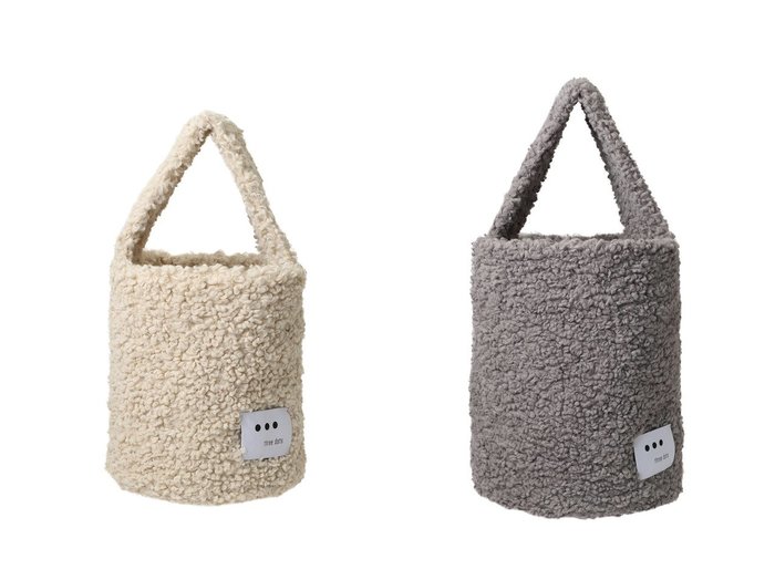 【three dots/スリー ドッツ】のプードルボア ミディアムバケットバック&プードルボア スモールバケットバック おすすめ！トレンド、レディースファッションの通販 おすすめ人気トレンドファッション通販アイテム 人気、トレンドファッション・服の通販 founy(ファニー) ファッション Fashion レディースファッション Fashion for Women バッグ Bags おすすめ Recommended / Our Picks セットアップ Set-Up, Coordinated Outfit バケツ Bucket, Bucket Style ポケット Pocket, Pocket Detail 新作・新入荷 New Arrivals / New In A/W・秋冬 Autumn/Winter |ID:crp329100000223630