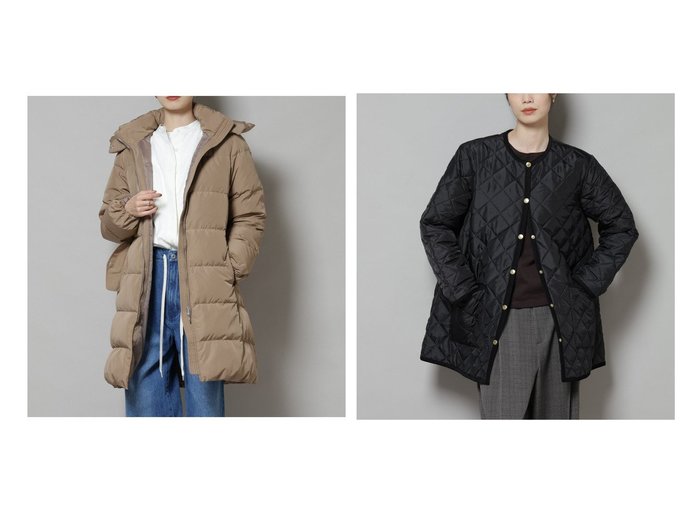 【nano universe/ナノ ユニバース】のARKLEY A-LINE MIDDLE&撥水加工 フードロングダウンコート おすすめ！トレンド、レディースファッションの通販 おすすめ人気トレンドファッション通販アイテム 人気、トレンドファッション・服の通販 founy(ファニー) ファッション Fashion レディースファッション Fashion for Women アウター Coat / Outerwear Collection コート・ロングコート・ピーコート Long Coats, Peacoats & More ダウンジャケット・軽量ダウン Warm & Lightweight Down Jackets アクセサリー Fashion Accessories 軽量 Lightweight, Ultra Light スタンド Stand Collar, Upright Stand ダウン Down, Puffer ダブル Double, Double-Breasted デニム Denim, Jeans Material 時計 Watch, Wristwatch フェザー Feather, Feather Detail アウトレット Outlet / Clearance おすすめ Recommended / Our Picks エレガント 上品 Elegant 2025年 2025 2025-2026秋冬・A/W Autumn/Winter 2025–26 AW25–26 |ID:crp329100000223669