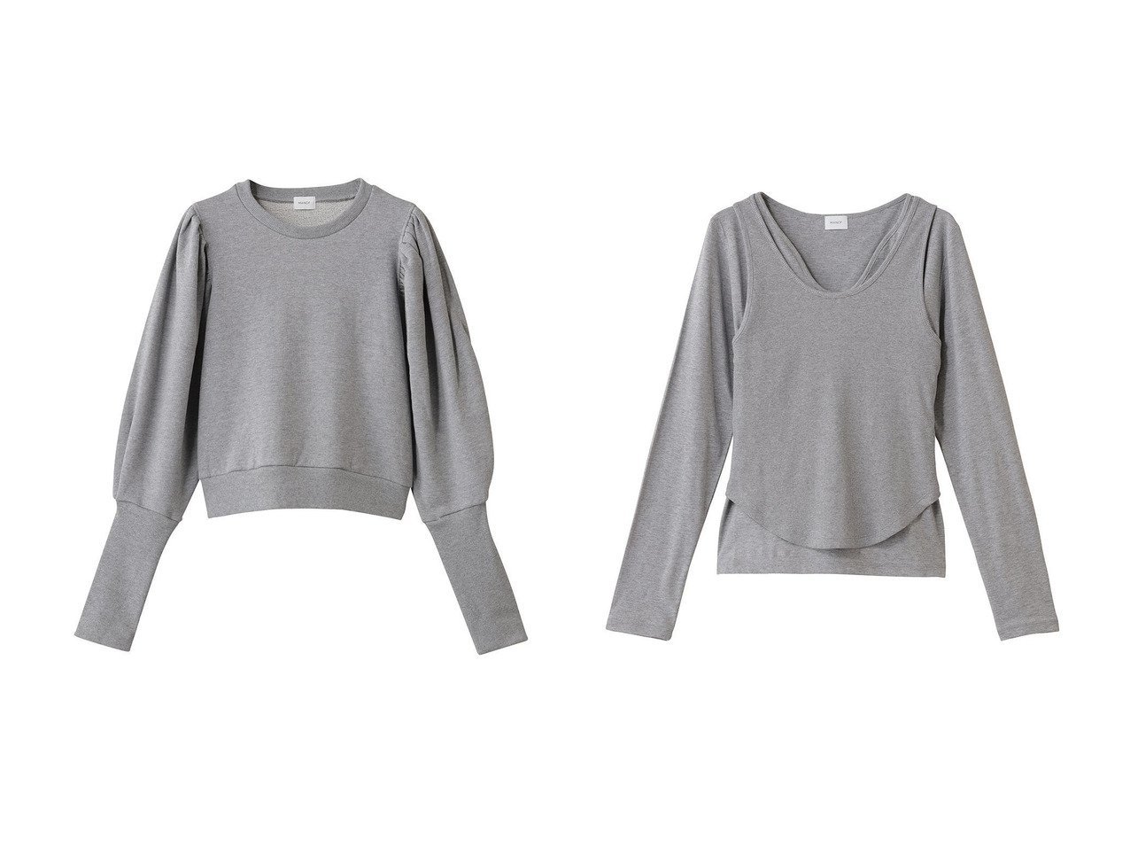 【MANOF/マノフ】のトップス&VOLUME FIT SLEEVE SWEAT スウェット おすすめ！トレンド、レディースファッションの通販 おすすめ人気トレンドファッション通販アイテム インテリア・キッズ・メンズ・レディースファッション・服の通販 founy(ファニー) 　ファッション　Fashion　レディースファッション　Fashion for Women　トップス・カットソー　Cut & Sew Tops　シャツ・ブラウス・オフィスカジュアル　Elegant Blouses & Button-Ups　レディースパーカー・カジュアルフーディー　Casual Hoodies & Sweatshirts　ロングTシャツ・Tシャツ　Longline T-Shirts & Tees　スウェット・クルーネックトップス　Sweatshirts & Crewnecks / Relaxed Fit Sweat Tops　カットソー・ベーシックTシャツ　Cut-and-Sewn Tops / Stretch Tees & Basics　カフス　Cuff Design　コンパクト　Compact, Small Size　スウェット / スエット　Sweatshirt, Sweatwear　スリーブ　Sleeve, Long Sleeve / Short Sleeve　新作・新入荷　New Arrivals / New In　カットソー　Cut and Sewn Top　シンプル　Simple, Minimal　ロング　Long, Long-Length　長袖　Long Sleeve, Full Sleeve　グレー系　Gray　ブラック系　Black　|ID:crp329100000223678
