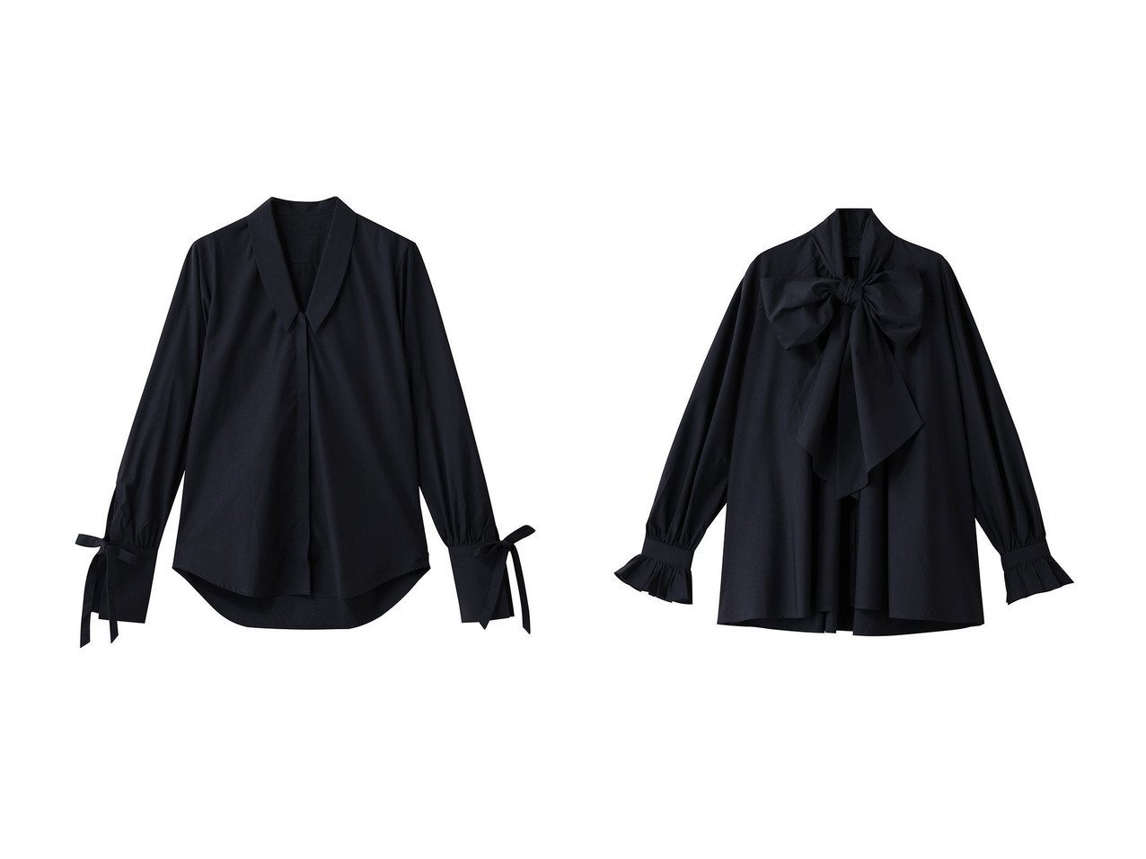 【martinique/マルティニーク】の【別注】【BOURRIENNE】DIVAコットンブラウス&【別注】【BOURRIENNE】CELESTE リボンタイブラウス おすすめ！トレンド、レディースファッションの通販 おすすめ人気トレンドファッション通販アイテム インテリア・キッズ・メンズ・レディースファッション・服の通販 founy(ファニー) 　ファッション　Fashion　レディースファッション　Fashion for Women　トップス・カットソー　Cut & Sew Tops　シャツ・ブラウス・オフィスカジュアル　Elegant Blouses & Button-Ups　カフス　Cuff Design　スペシャル　Special, Limited Edition　スリット　Slit, Slit Detail　スリーブ　Sleeve, Long Sleeve / Short Sleeve　フェミニン　Feminine, Girly　フランス　France, French　リボン　Ribbon, Bow　ロング　Long, Long-Length　エレガント 上品　Elegant　別注　Limited Edition, Custom Order　新作・新入荷　New Arrivals / New In　ブルー系　Blue　|ID:crp329100000223683