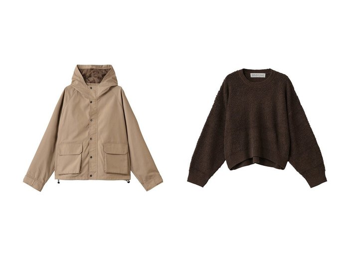 【MidiUmi/ミディウミ】のmountain parka パーカー&pile boa knit PO プルオーバー おすすめ！トレンド、レディースファッションの通販 おすすめ人気トレンドファッション通販アイテム 人気、トレンドファッション・服の通販 founy(ファニー) ファッション Fashion レディースファッション Fashion for Women アウター Coat / Outerwear Collection レディースジャケット・軽アウター Jackets トップス・カットソー Cut & Sew Tops ニット Knit Tops & Sweaters カジュアルプルオーバー・ニットトップス Pullovers & Knit Tops / Casual Pullovers アウトドア Outdoor Clothing シンプル Simple, Minimal ジャケット Jacket, Outerwear パーカー Hoodie, Parka フラップ Flap, Flap Pocket ポケット Pocket, Pocket Detail 新作・新入荷 New Arrivals / New In |ID:crp329100000223684