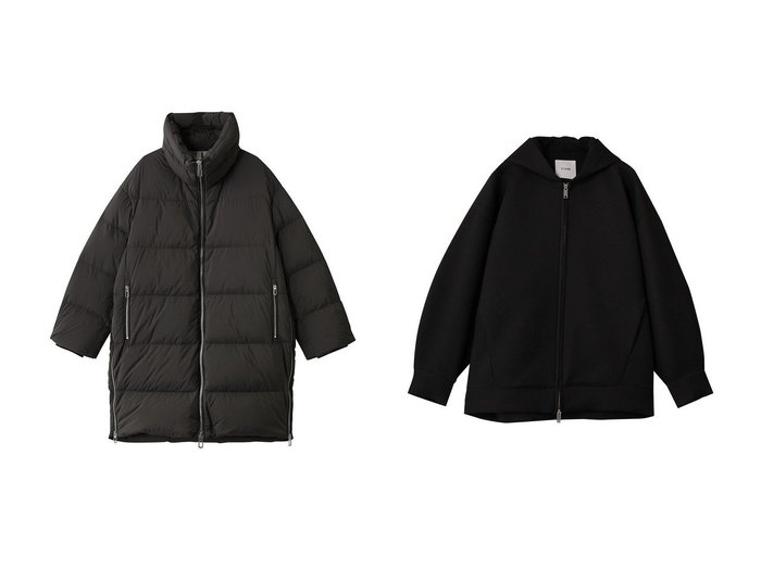 【CLANE/クラネ】のブルゾン&【DUNO/デュノ】のSHIVA サイドジップダウンコート おすすめ！トレンド、レディースファッションの通販 おすすめ人気トレンドファッション通販アイテム 人気、トレンドファッション・服の通販 founy(ファニー) ファッション Fashion レディースファッション Fashion for Women アウター Coat / Outerwear Collection コート・ロングコート・ピーコート Long Coats, Peacoats & More ダウンジャケット・軽量ダウン Warm & Lightweight Down Jackets レディースジャケット・軽アウター Jackets ブルゾンジャケット・スポーティアウター Blouson Jackets 2025年 2025 2025-2026秋冬・A/W Autumn/Winter 2025–26 AW25–26 スポーティ Sporty, Casual Athletic スリット Slit, Slit Detail ダウン Down, Puffer 冬 Winter / This Winter A/W・秋冬 Autumn/Winter カットソー Cut and Sewn Top ジャケット Jacket, Outerwear フォルム Silhouette, Form ブルゾン Blouson, Bomber Jacket ボンディング Bonding, Bonded Fabric 新作・新入荷 New Arrivals / New In |ID:crp329100000223694