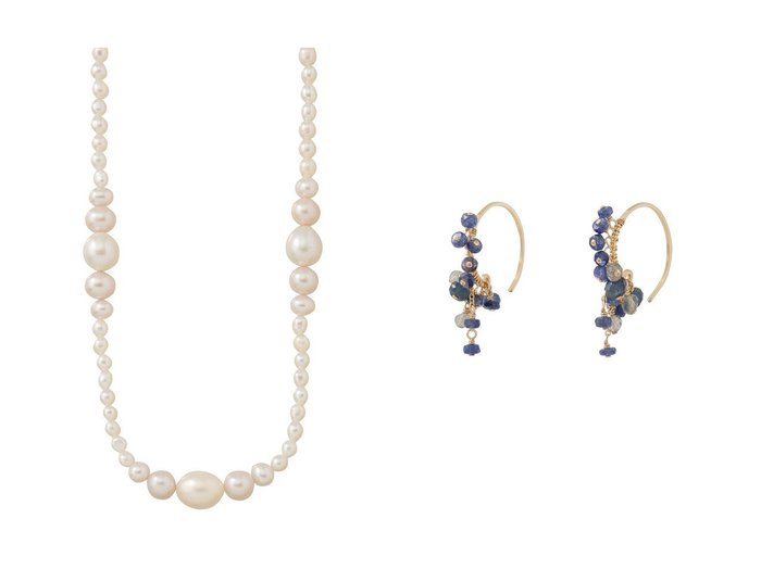 【NATURALI JEWELRY/ナチュラリジュエリ】のAria ショートパールネックレス&Steady フープピアス おすすめ！トレンド、レディースファッションの通販 おすすめ人気トレンドファッション通販アイテム 人気、トレンドファッション・服の通販 founy(ファニー) ファッション Fashion レディースファッション Fashion for Women ジュエリー Jewelry ネックレス Necklaces & Pendants ファッションリング Fashion Rings イヤリング・フープ・ドロップタイプ Hoop, Drop & Clip Earrings グラデーション Gradient, Ombre デコルテ Décolleté, Neckline ネックレス Necklace, Pendant Necklace パール Pearl, Pearl Accent フォーマル Formal, Dressy リュクス Luxury, Elegant, High-End, Chic 新作・新入荷 New Arrivals / New In |ID:crp329100000223698