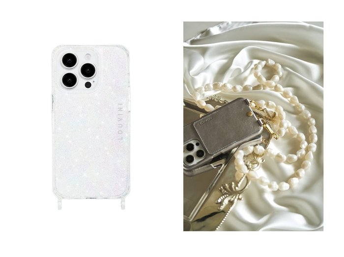 【Louvini Paris/ルヴィニ パリ】のiPhone16 スマホケース CHARLIE&スマホチェーン ROMY おすすめ！トレンド、レディースファッションの通販 おすすめ人気トレンドファッション通販アイテム 人気、トレンドファッション・服の通販 founy(ファニー) ファッション Fashion レディースファッション Fashion for Women iPhone アイフォーン iPhone カメラ Camera Accessories スマホケース Smartphone Case チェーン Chain, Chain Strap ラップ Wrap, Wrap Design ループ Loop, Loop Knit 新作・新入荷 New Arrivals / New In |ID:crp329100000223728