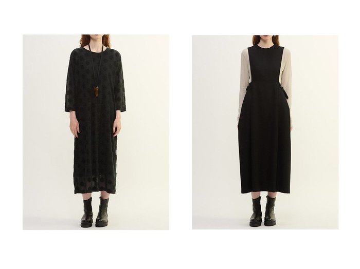 【PLAIN PEOPLE/プレインピープル】のドットジャージワンピース&ウールボタニーワンピース おすすめ！トレンド、レディースファッションの通販 おすすめ人気トレンドファッション通販アイテム 人気、トレンドファッション・服の通販 founy(ファニー) ファッション Fashion レディースファッション Fashion for Women ワンピース Dresses チュニック Tunic Tops & Dresses アンダー Underwear Essentials シアー Sheer, See-Through チュニック Tunic, Long Top ドット Polka Dot, Dot Pattern ドレス Dress, One-Piece リラックス Relax, Relaxed Fit ロング Long, Long-Length 新作・新入荷 New Arrivals / New In |ID:crp329100000223730