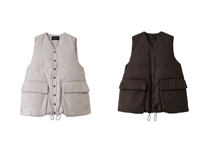 【mizuiro ind/ミズイロ インド】のdown vest ベスト おすすめ！トレンド、レディースファッションの通販 おすすめ人気トレンドファッション通販アイテム 人気、トレンドファッション・服の通販 founy(ファニー) ファッション Fashion レディースファッション Fashion for Women アウター Coat / Outerwear Collection レディースジャケット・軽アウター Jackets ジャケット Jacket, Outerwear ダウン Down, Puffer フロント Front, Front Design ベスト Vest, Waistcoat ポケット Pocket, Pocket Detail 新作・新入荷 New Arrivals / New In A/W・秋冬 Autumn/Winter |ID:crp329100000223734