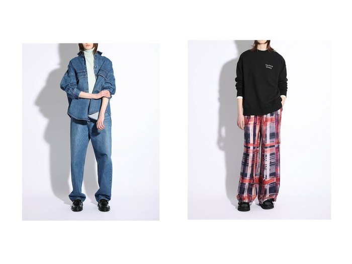 【SACRA/サクラ】のプレミアムフリースカットソー&オーセンティックデニムシャツ おすすめ！トレンド、レディースファッションの通販 おすすめ人気トレンドファッション通販アイテム 人気、トレンドファッション・服の通販 founy(ファニー) ファッション Fashion レディースファッション Fashion for Women トップス・カットソー Cut & Sew Tops シャツ・ブラウス・オフィスカジュアル Elegant Blouses & Button-Ups ロングTシャツ・Tシャツ Longline T-Shirts & Tees カットソー・ベーシックTシャツ Cut-and-Sewn Tops / Stretch Tees & Basics シンプル Simple, Minimal スリーブ Sleeve, Long Sleeve / Short Sleeve モダン Modern, Contemporary ロング Long, Long-Length 新作・新入荷 New Arrivals / New In |ID:crp329100000223764