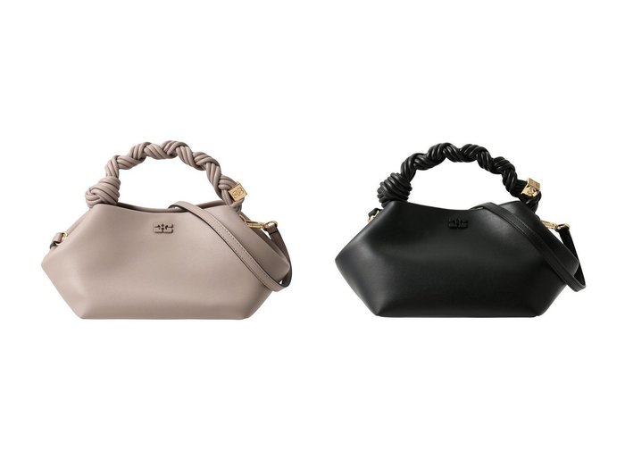 【GANNI/ガニー】のGanni Bou バッグ スモール&Ganni Bou バッグ スモール おすすめ！トレンド、レディースファッションの通販 おすすめ人気トレンドファッション通販アイテム インテリア・キッズ・メンズ・レディースファッション・服の通販 founy(ファニー) https://founy.com/ ファッション Fashion レディースファッション Fashion for Women バッグ Bags コンパクト Compact, Small Size パーティ Party, Party Style フォルム Silhouette, Form モダン Modern, Contemporary 新作・新入荷 New Arrivals / New In |ID:crp329100000223782