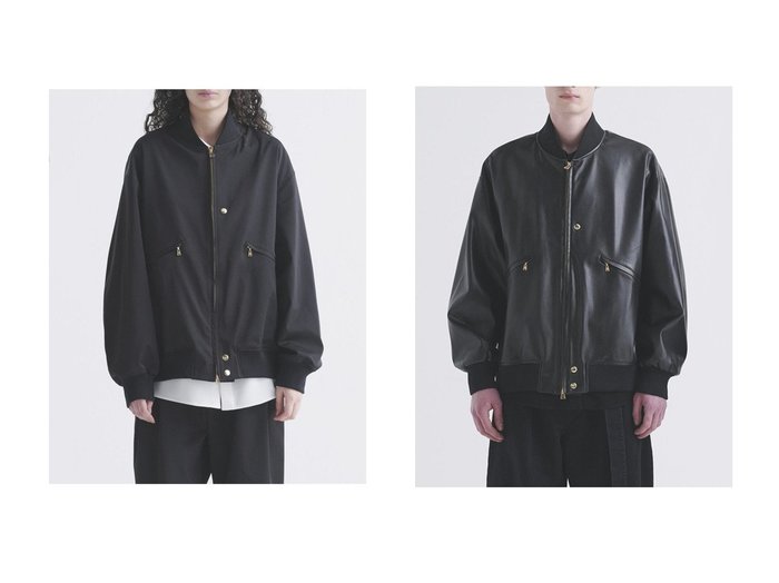 【CULLNI/クルニ】の【UNISEX】ダブルサテン MA-1&【UNISEX】フェイクレザー MA-1 おすすめ！トレンド、レディースファッションの通販 おすすめ人気トレンドファッション通販アイテム 人気、トレンドファッション・服の通販 founy(ファニー) ファッション Fashion レディースファッション Fashion for Women アウター Coat / Outerwear Collection レディースジャケット・軽アウター Jackets ブルゾンジャケット・スポーティアウター Blouson Jackets MA-1ジャケット MA-1 Bomber Jackets / Flight Jackets ユニセックス Unisex, Genderless ジャケット Jacket, Outerwear ドロップ Drop Shoulder, Dropped Style フェイクレザー Faux Leather, PU Leather フロント Front, Front Design ブルゾン Blouson, Bomber Jacket ポケット Pocket, Pocket Detail リアル Real, Realistic エレガント 上品 Elegant 新作・新入荷 New Arrivals / New In |ID:crp329100000223786