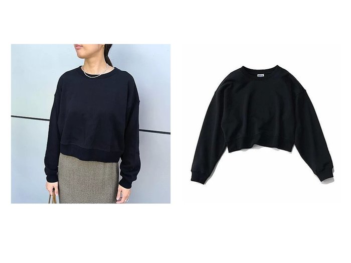 【GOAT/ゴート】の【Marisol別注】SWEAT TOPS おすすめ！トレンド、レディースファッションの通販 おすすめ人気トレンドファッション通販アイテム 人気、トレンドファッション・服の通販 founy(ファニー) ファッション Fashion レディースファッション Fashion for Women トップス・カットソー Cut & Sew Tops レディースパーカー・カジュアルフーディー Casual Hoodies & Sweatshirts スウェット・クルーネックトップス Sweatshirts & Crewnecks / Relaxed Fit Sweat Tops シンプル Simple, Minimal スウェット / スエット Sweatshirt, Sweatwear バランス Balance, Style Balance 別注 Limited Edition, Custom Order 定番 Standard, Basic Item 洗える Machine Washable |ID:crp329100000223804