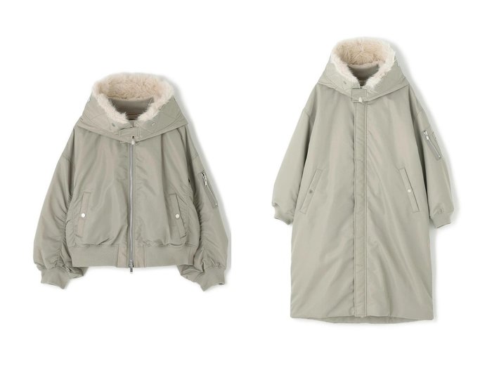 【LE PHIL/ル フィル】のTHE U-2 HOODIE&U-2 LONG HOODIE おすすめ！トレンド、レディースファッションの通販 おすすめ人気トレンドファッション通販アイテム 人気、トレンドファッション・服の通販 founy(ファニー) ファッション Fashion レディースファッション Fashion for Women アウター Coat / Outerwear Collection レディースジャケット・軽アウター Jackets コレクション Collection, Seasonal Line ショルダー Shoulder, Shoulder Strap ショート Short, Short Length シンプル Simple, Minimal ジャケット Jacket, Outerwear スタイリッシュ Stylish, Fashionable スタンダード Standard, Basic スポーティ Sporty, Casual Athletic スマート Smart, Elegant デニム Denim, Jeans Material ドロップ Drop Shoulder, Dropped Style バランス Balance, Style Balance フィット Fit, Slim Fit フェイクファー Faux Fur, Imitation Fur ワーク Workwear, Utility Style エレガント 上品 Elegant |ID:crp329100000223826