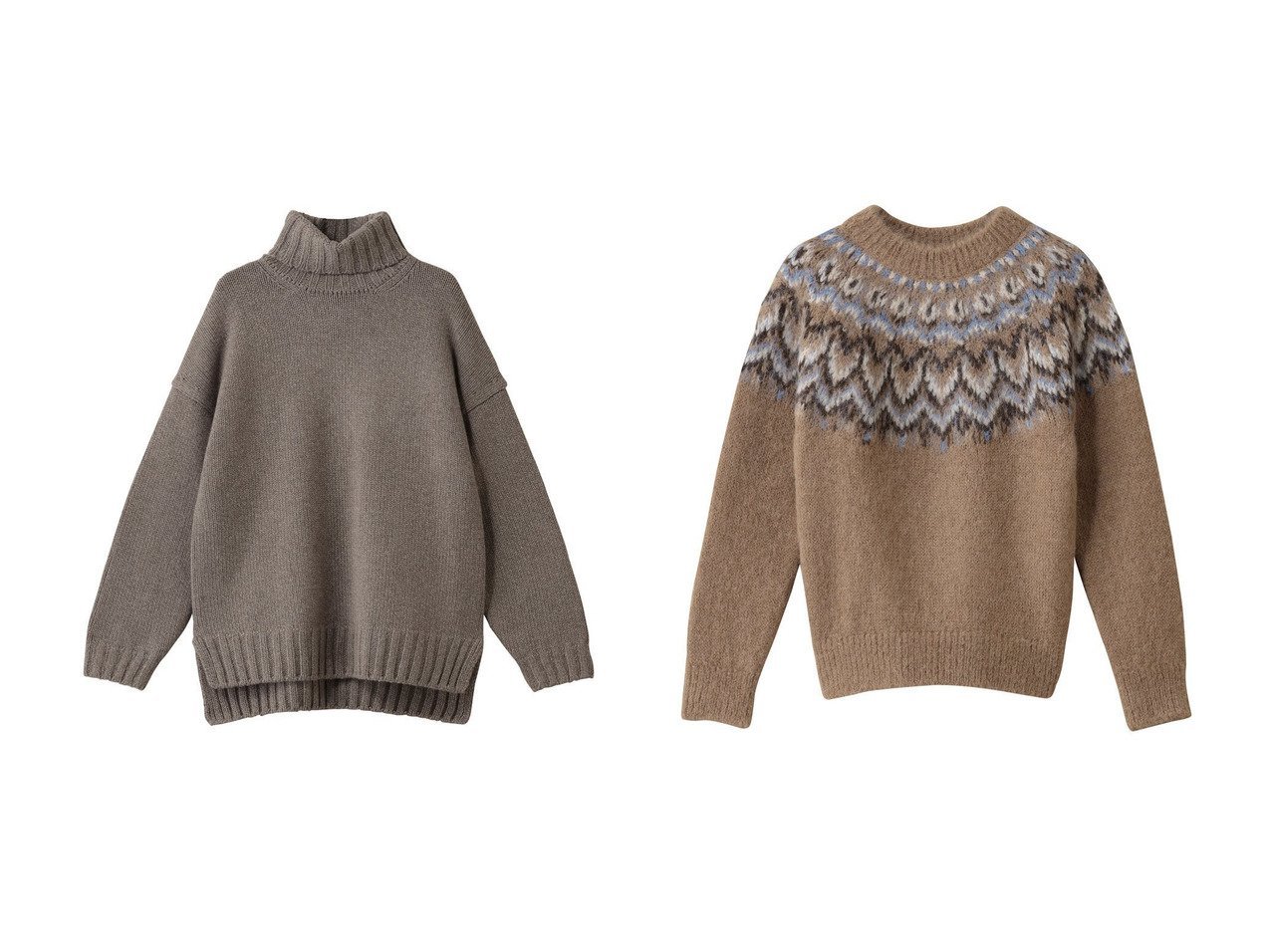 【SLOANE/スローン】の3G ジーロンラム×カシミヤ ドロップショルダー ニットトップス&3Gヨーク編み アルパカ×ウール ノルディッククルーネック ニットトップス おすすめ！トレンド、レディースファッションの通販 おすすめ人気トレンドファッション通販アイテム インテリア・キッズ・メンズ・レディースファッション・服の通販 founy(ファニー) 　ファッション　Fashion　レディースファッション　Fashion for Women　トップス・カットソー　Cut & Sew Tops　ニット　Knit Tops & Sweaters　カジュアルプルオーバー・ニットトップス　Pullovers & Knit Tops / Casual Pullovers　イタリア　Italy　ショルダー　Shoulder, Shoulder Strap　ドロップ　Drop Shoulder, Dropped Style　別注　Limited Edition, Custom Order　定番　Standard, Basic Item　新作・新入荷　New Arrivals / New In　なめらか　Smooth, Silky Texture　クラシカル　Classical, Vintage-Inspired　ヨーク　Yoke, Yoke Design　A/W・秋冬　Autumn/Winter　ホワイト系　White　ブラック系　Black　グレー系　Gray　|ID:crp329100000223858