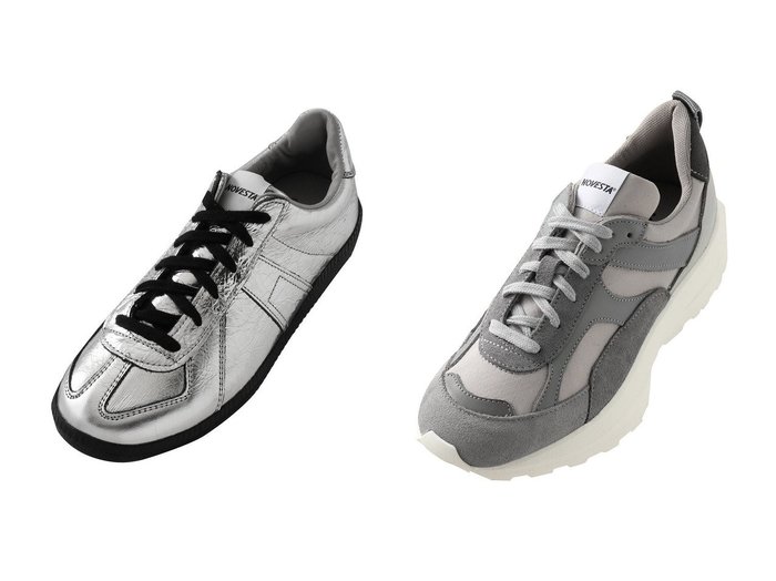 【NOVESTA/ノヴェスタ】のGAT LEATHER スニーカー&NOVESTA FLUX スニーカー おすすめ！トレンド、レディースファッションの通販 おすすめ人気トレンドファッション通販アイテム 人気、トレンドファッション・服の通販 founy(ファニー) ファッション Fashion レディースファッション Fashion for Women アウター Coat / Outerwear Collection トップス・カットソー Cut & Sew Tops ベスト&ジレ / 重ね着スタイル Vests & Gilets ユニセックス Unisex, Genderless スニーカー Sneakers, Trainers 厚底 Platform Shoes 新作・新入荷 New Arrivals / New In 旅行 Travel デニム Denim, Jeans Material フォルム Silhouette, Form |ID:crp329100000223893