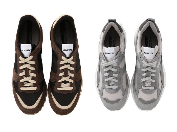 【NOVESTA/ノヴェスタ】のMARATHON TRAIL スニーカー&NOVESTA FLUX スニーカー おすすめ！トレンド、レディースファッションの通販 おすすめ人気トレンドファッション通販アイテム 人気、トレンドファッション・服の通販 founy(ファニー) ファッション Fashion レディースファッション Fashion for Women アウター Coat / Outerwear Collection トップス・カットソー Cut & Sew Tops ベスト&ジレ / 重ね着スタイル Vests & Gilets ユニセックス Unisex, Genderless スニーカー Sneakers, Trainers 厚底 Platform Shoes 新作・新入荷 New Arrivals / New In 旅行 Travel コンビ Combo, Combination Style シンプル Simple, Minimal 定番 Standard, Basic Item |ID:crp329100000223894