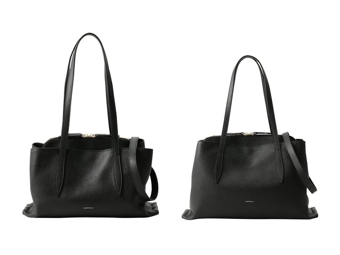 【LORISTELLA/ロリステッラ】のLORENZA ショルダートート&LORENZA ラージショルダートート おすすめ！トレンド、レディースファッションの通販 おすすめ人気トレンドファッション通販アイテム 人気、トレンドファッション・服の通販 founy(ファニー) ファッション Fashion レディースファッション Fashion for Women バッグ Bags スクエア Square, Square Shape ドッキング Docking, Mixed Material ラウンド Round, Round Neck ラップ Wrap, Wrap Design 人気 Popular, Best Seller ビジネス 仕事 通勤 Business / Work / Commuting 新作・新入荷 New Arrivals / New In |ID:crp329100000223921