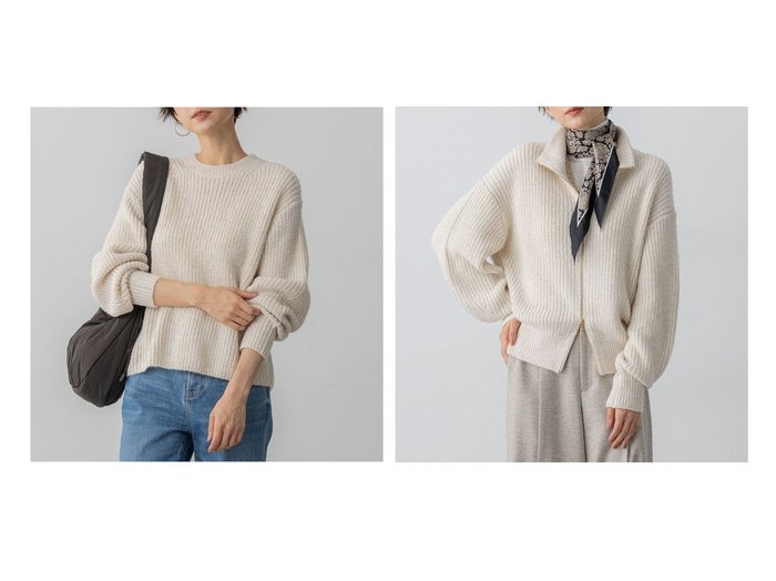 【NIJYUSANKU/23区】の【/洗える】スパンコールバルキー クロップド ニット&【/洗える】スパンコールバルキー ダブルジップ ニットブルゾン おすすめ！トレンド、レディースファッションの通販 おすすめ人気トレンドファッション通販アイテム 人気、トレンドファッション・服の通販 founy(ファニー) ファッション Fashion レディースファッション Fashion for Women トップス・カットソー Cut & Sew Tops ニット Knit Tops & Sweaters アウター Coat / Outerwear Collection レディースジャケット・軽アウター Jackets ブルゾンジャケット・スポーティアウター Blouson Jackets イタリア Italy インナー Innerwear 洗える Machine Washable 畦 Ribbed Knit クロップド Cropped, Short Length スパンコール Sequins, Sequin Embellishment スラックス Slacks, Dress Pants スリーブ Sleeve, Long Sleeve / Short Sleeve セーター Sweater, Knitwear デニム Denim, Jeans Material なめらか Smooth, Silky Texture バランス Balance, Style Balance 冬 Winter / This Winter A/W・秋冬 Autumn/Winter 新作・新入荷 New Arrivals / New In おすすめ Recommended / Our Picks エレガント 上品 Elegant 2025年 2025 2025-2026秋冬・A/W Autumn/Winter 2025–26 AW25–26 |ID:crp329100000223984