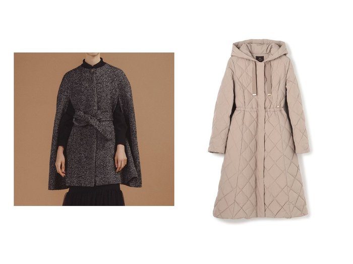 【TOCCA/トッカ】の【洗える・消臭】PLAYING CARD ロングコート&【消臭】SNOWBERRY POCKET TWEED ポンチョ おすすめ！トレンド、レディースファッションの通販 おすすめ人気トレンドファッション通販アイテム 人気、トレンドファッション・服の通販 founy(ファニー) ファッション Fashion レディースファッション Fashion for Women アウター Coat / Outerwear Collection レディースジャケット・軽アウター Jackets ポンチョ・ケープコート Ponchos & Capes コート・ロングコート・ピーコート Long Coats, Peacoats & More ジャケット Jacket, Outerwear スタイリッシュ Stylish, Fashionable ツイード Twill, Twill Weave トレンド Trend, Trending Now ポケット Pocket, Pocket Detail ポンチョ Poncho, Cape Style ループ Loop, Loop Knit 冬 Winter / This Winter A/W・秋冬 Autumn/Winter 新作・新入荷 New Arrivals / New In 2025年 2025 2025-2026秋冬・A/W Autumn/Winter 2025–26 AW25–26 エレガント 上品 Elegant タフタ Taffeta, Structured Fabric ダウン Down, Puffer ミドル Middle Length, Mid Height ロング Long, Long-Length 洗える Machine Washable |ID:crp329100000223992