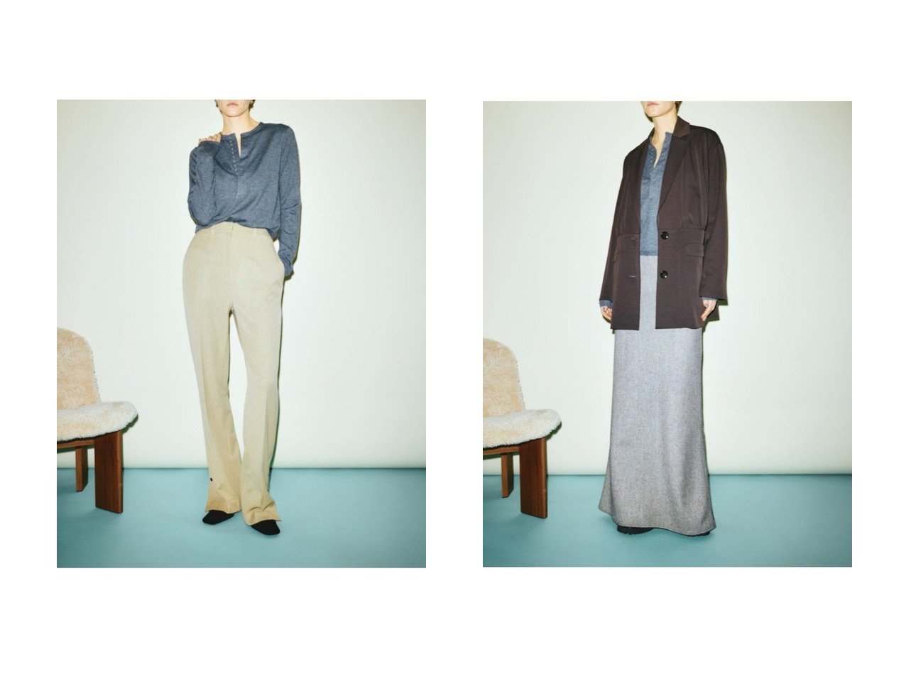 【RIM.ARK/リムアーク】のパンツ&スカート おすすめ人気トレンドファッション通販アイテム インテリア・キッズ・メンズ・レディースファッション・服の通販 founy(ファニー) 　ファッション　Fashion　レディースファッション　Fashion for Women　スカート　Skirts　ロングスカート　Long Skirts / Maxi & Midi Skirts　パンツ　Pants & Trousers　エレガント 上品　Elegant　シンプル　Simple, Minimal　スニーカー　Sneakers, Trainers　ツイード　Twill, Twill Weave　バランス　Balance, Style Balance　ボトム　Bottoms, Lower Wear　モダン　Modern, Contemporary　ロング　Long, Long-Length　秋　Autumn　シューズ　Shoes, Footwear　ストレッチ　Stretch, Stretchy Fabric　スマート　Smart, Elegant　スリム　Slim, Slim Fit　フィット　Fit, Slim Fit　ブラック系　Black　グレー系　Gray　イエロー系　Yellow　|ID:crp329100000224016