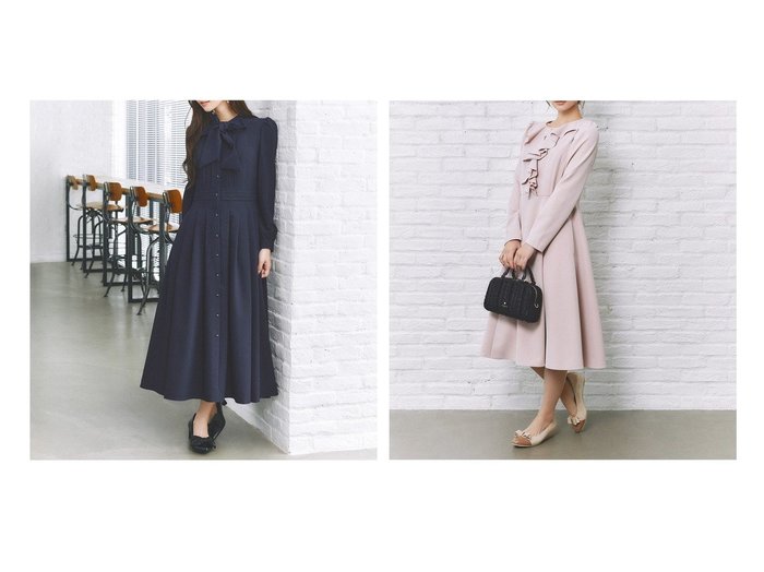 【TOCCA/トッカ】の【洗える・消臭】SWEET CARAMEL BOX ドレス&【洗える・消臭】FRILL BLOOM ドレス おすすめ！トレンド、レディースファッションの通販 おすすめ人気トレンドファッション通販アイテム 人気、トレンドファッション・服の通販 founy(ファニー) ファッション Fashion レディースファッション Fashion for Women ワンピース Dresses フォーマル・パーティードレス・結婚式用ドレス Elegant & Casual Dresses 新作・新入荷 New Arrivals / New In 2025年 2025 2025-2026秋冬・A/W Autumn/Winter 2025–26 AW25–26 冬 Winter / This Winter エレガント 上品 Elegant シンプル Simple, Minimal ストレッチ Stretch, Stretchy Fabric ドレス Dress, One-Piece ドレープ Drape, Draping Fabric バランス Balance, Style Balance フェミニン Feminine, Girly フリル Frill, Ruffle フレア Flare, Flared ロング Long, Long-Length 夏 Summer S/S・春夏 SS, Spring/Summer, Warm Season 洗える Machine Washable A/W・秋冬 Autumn/Winter クラシカル Classical, Vintage-Inspired フォーマル Formal, Dressy ボックス Boxy, Box Shape ビジネス 仕事 通勤 Business / Work / Commuting |ID:crp329100000224035