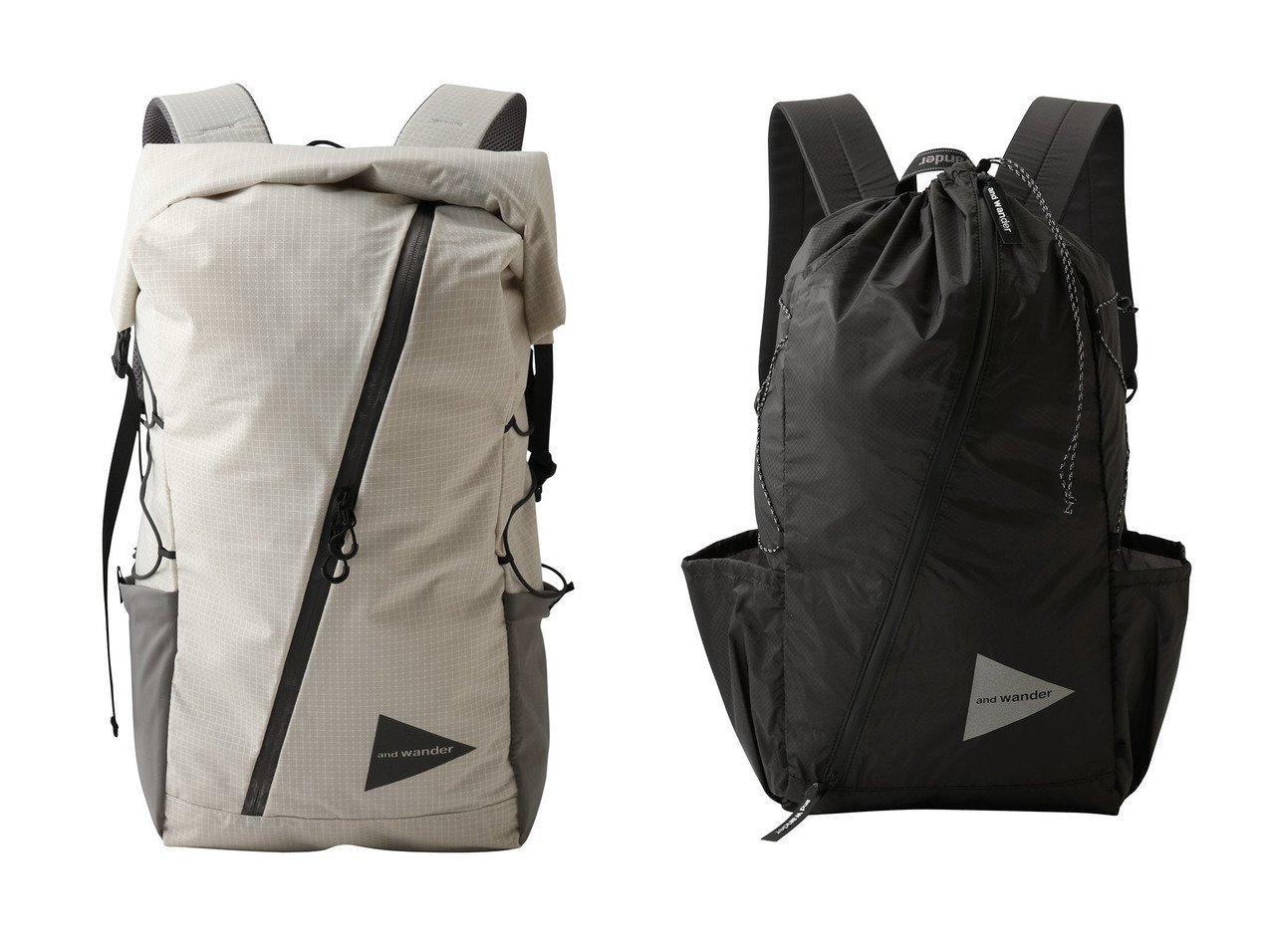 【and wander/アンドワンダー】の【UNISEX】sil デイパック&【UNISEX】ocean rip 25L バックパック おすすめ！トレンド、レディースファッションの通販 おすすめ人気トレンドファッション通販アイテム インテリア・キッズ・メンズ・レディースファッション・服の通販 founy(ファニー) 　ファッション　Fashion　レディースファッション　Fashion for Women　バッグ　Bags　ユニセックス　Unisex, Genderless　スタイリッシュ　Stylish, Fashionable　リュック　Backpack, Rucksack　新作・新入荷　New Arrivals / New In　軽量　Lightweight, Ultra Light　グレー系　Gray　ホワイト系　White　ブルー系　Blue　ブラック系　Black　|ID:crp329100000224097