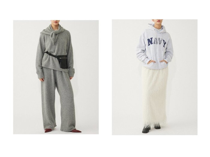 【Whim Gazette/ウィムガゼット】の【THE PAUSE】ファーニットドロストパンツ&【THE PAUSE】ラメフリンジスカート おすすめ！トレンド、レディースファッションの通販 おすすめ人気トレンドファッション通販アイテム 人気、トレンドファッション・服の通販 founy(ファニー) ファッション Fashion レディースファッション Fashion for Women パンツ Pants & Trousers スカート Skirts ロングスカート Long Skirts / Maxi & Midi Skirts おすすめ Recommended / Our Picks セットアップ Set-Up, Coordinated Outfit フォックス Fox, Fox Fur ワイド Wide, Wide Fit 新作・新入荷 New Arrivals / New In |ID:crp329100000224110