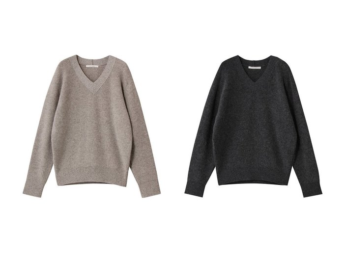 【PLAIN PEOPLE/プレインピープル】のヤクペーパーVネックニット おすすめ！トレンド、レディースファッションの通販 おすすめ人気トレンドファッション通販アイテム インテリア・キッズ・メンズ・レディースファッション・服の通販 founy(ファニー) https://founy.com/ ファッション Fashion レディースファッション Fashion for Women トップス・カットソー Cut & Sew Tops ニット Knit Tops & Sweaters カジュアルプルオーバー・ニットトップス Pullovers & Knit Tops / Casual Pullovers Vネックトップス V-Neck Tops / V-Cut Neckline Shirts スリーブ Sleeve, Long Sleeve / Short Sleeve ペーパー Paper, Kraft Paper ロング Long, Long-Length 新作・新入荷 New Arrivals / New In |ID:crp329100000224137