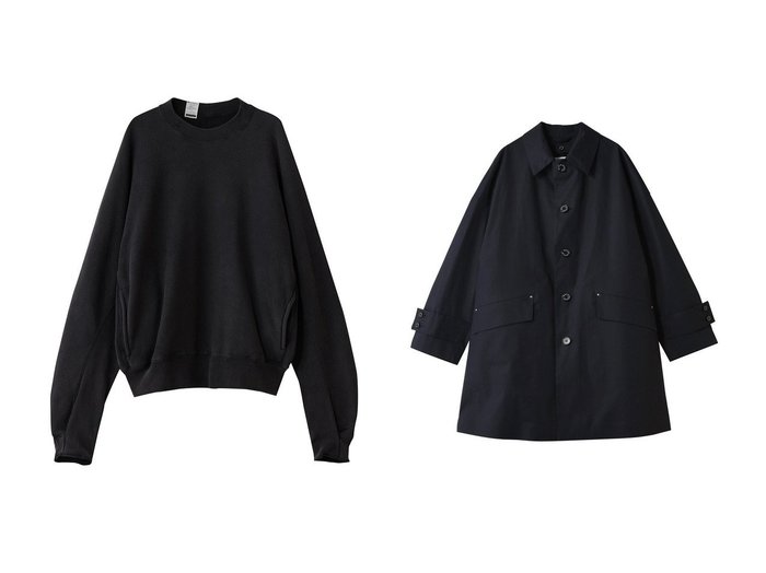【N.HOOLYWOOD / MEN/エヌ.ハリウッド】の【MEN】クルーネック スウェットシャツ&【MACKINTOSH / MEN/マッキントッシュ】の【MEN】HUMBIE GTS RAINTEC コート おすすめ！トレンド、メンズファッションの通販 おすすめ人気トレンドファッション通販アイテム 人気、トレンドファッション・服の通販 founy(ファニー) ファッション Fashion メンズファッション Fashion for Men トップス・カットソー Cut & Sew Tops パーカー・フーディー / カジュアルコーデ Hoodies & Parkas メンズシャツ Shirts シンプル Simple, Minimal スウェット / スエット Sweatshirt, Sweatwear スリーブ Sleeve, Long Sleeve / Short Sleeve 定番 Standard, Basic Item 新作・新入荷 New Arrivals / New In |ID:crp329100000224143