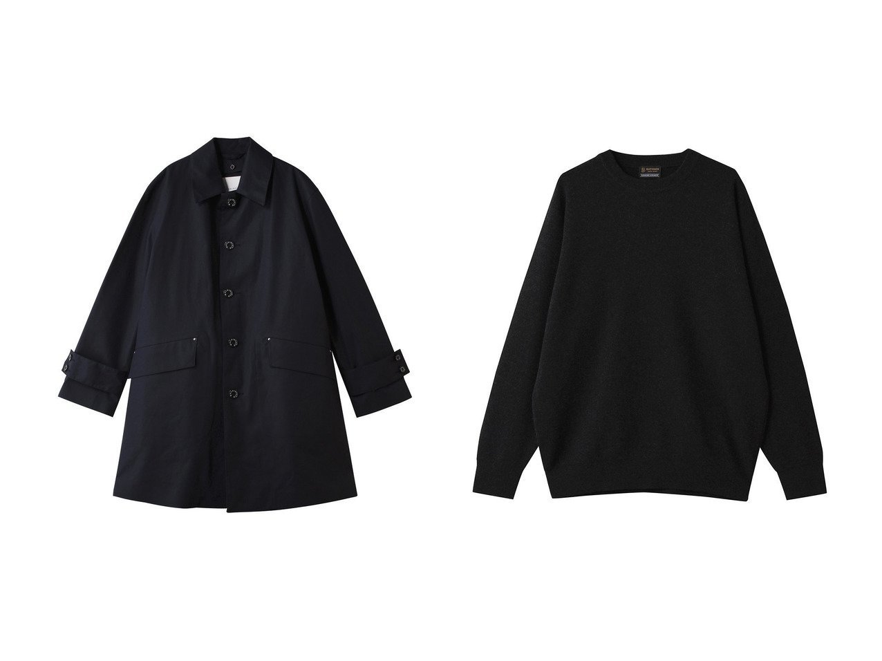 【MACKINTOSH / MEN/マッキントッシュ】の【MEN】HUMBIE SL GTS RAINTEC コート&【BATONER / MEN/バトナー】の【MEN】サンシャイン カシミヤ クルー ネック おすすめ！トレンド、メンズファッションの通販 おすすめ人気トレンドファッション通販アイテム インテリア・キッズ・メンズ・レディースファッション・服の通販 founy(ファニー) 　ファッション　Fashion　メンズファッション　Fashion for Men　トップス・カットソー　Cut & Sew Tops　ニット・セーター / 定番トップス　Knit Tops & Sweaters　スタイリッシュ　Stylish, Fashionable　ビジネス 仕事 通勤　Business / Work / Commuting　ファブリック　Fabric, Textile　モダン　Modern, Contemporary　ライナー　Liner, Inner Layer　ロング　Long, Long-Length　新作・新入荷　New Arrivals / New In　ブルー系　Blue　ブラック系　Black　|ID:crp329100000224144