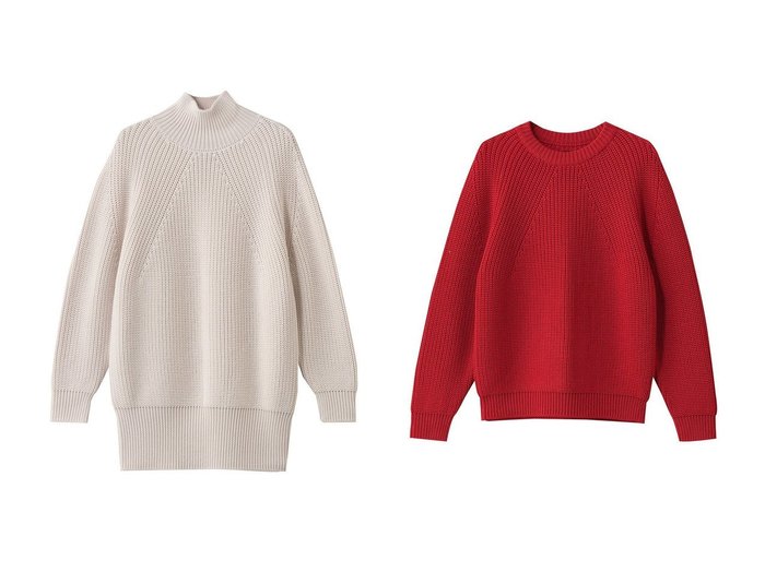 【BATONER/バトナー】のシグネチャー タートル ネック チュニック&シグネチャー クルー ネック おすすめ！トレンド、レディースファッションの通販 おすすめ人気トレンドファッション通販アイテム 人気、トレンドファッション・服の通販 founy(ファニー) ファッション Fashion レディースファッション Fashion for Women トップス・カットソー Cut & Sew Tops ニット Knit Tops & Sweaters カジュアルプルオーバー・ニットトップス Pullovers & Knit Tops / Casual Pullovers おすすめ Recommended / Our Picks ショート Short, Short Length タートル Turtleneck, Turtle Collar タートルネック Turtleneck, High Neck チュニック Tunic, Long Top フェミニン Feminine, Girly ロング Long, Long-Length 定番 Standard, Basic Item 新作・新入荷 New Arrivals / New In A/W・秋冬 Autumn/Winter |ID:crp329100000224179