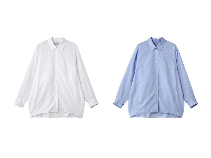 【MY WEAKNESS/マイ ウィークネス】のHilja Dolman Sleeve Shirt おすすめ！トレンド、レディースファッションの通販 おすすめ人気トレンドファッション通販アイテム 人気、トレンドファッション・服の通販 founy(ファニー) ファッション Fashion レディースファッション Fashion for Women トップス・カットソー Cut & Sew Tops シャツ・ブラウス・オフィスカジュアル Elegant Blouses & Button-Ups コンパクト Compact, Small Size シンプル Simple, Minimal スリーブ Sleeve, Long Sleeve / Short Sleeve フロント Front, Front Design ヨーク Yoke, Yoke Design ロング Long, Long-Length A/W・秋冬 Autumn/Winter エレガント 上品 Elegant 2025年 2025 2025-2026秋冬・A/W Autumn/Winter 2025–26 AW25–26 |ID:crp329100000224261