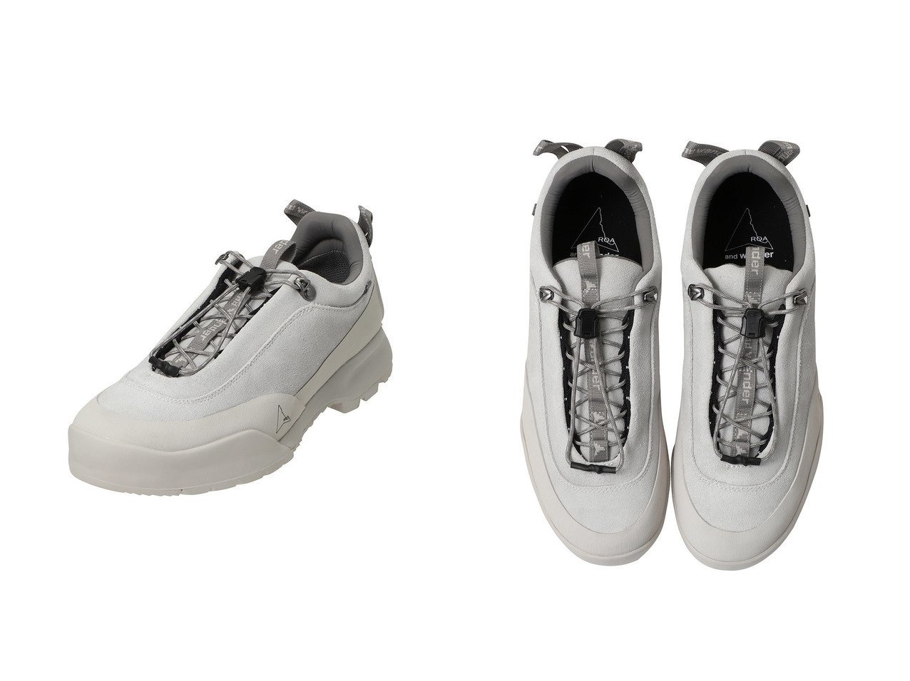 【and wander / MEN/アンドワンダー】の【MEN】ROA cingino スニーカー おすすめ！トレンド、メンズファッションの通販 おすすめ人気トレンドファッション通販アイテム インテリア・キッズ・メンズ・レディースファッション・服の通販 founy(ファニー) 　ファッション　Fashion　メンズファッション　Fashion for Men　シューズ・靴　Shoes　スニーカー / カジュアルにもスポーティにも　Sneakers & Trainers　スニーカー　Sneakers, Trainers　フィット　Fit, Slim Fit　新作・新入荷　New Arrivals / New In　軽量　Lightweight, Ultra Light　ホワイト系　White　|ID:crp329100000224272