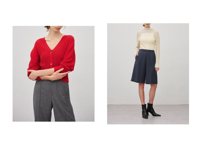 【uncrave/アンクレイヴ】のシアーストライプニット ドルマンカーディガン&シアーストライプニット タートルトップス おすすめ！トレンド、レディースファッションの通販 おすすめ人気トレンドファッション通販アイテム 人気、トレンドファッション・服の通販 founy(ファニー) ファッション Fashion レディースファッション Fashion for Women トップス・カットソー Cut & Sew Tops ニット Knit Tops & Sweaters カーディガン・羽織り Layered Style Cardigans カジュアルプルオーバー・ニットトップス Pullovers & Knit Tops / Casual Pullovers アクリル Acrylic Material カーディガン Cardigan, Knitwear シアー Sheer, See-Through ショート Short, Short Length ストライプ Stripe, Striped Pattern ボーダー Border, Stripe 新作・新入荷 New Arrivals / New In |ID:crp329100000224277