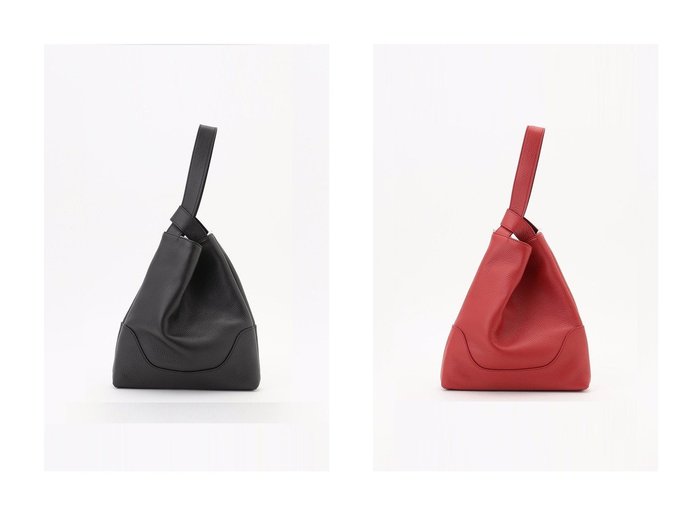 【uncrave/アンクレイヴ】の【PELLE MORBIDA × uncrave】レザーバッグ おすすめ！トレンド、レディースファッションの通販 おすすめ人気トレンドファッション通販アイテム 人気、トレンドファッション・服の通販 founy(ファニー) ファッション Fashion レディースファッション Fashion for Women バッグ Bags チェーン Chain, Chain Strap ハンド Hand, Handmade フォルム Silhouette, Form ループ Loop, Loop Knit エレガント 上品 Elegant 別注 Limited Edition, Custom Order 台形 A-Line, Trapezoid Shape 巾着 Drawstring Bag, Kinchaku 新作・新入荷 New Arrivals / New In |ID:crp329100000224280