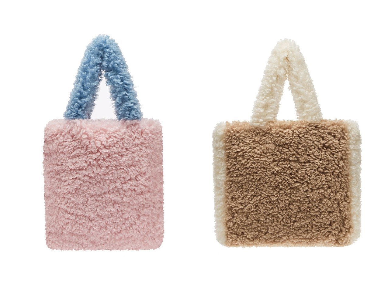 【Lemonplet/レモンプレット】のFAUX FUR PHRYNE ECO BAG&FAUX FUR MORIE ECO BAG おすすめ！トレンド、レディースファッションの通販 おすすめ人気トレンドファッション通販アイテム インテリア・キッズ・メンズ・レディースファッション・服の通販 founy(ファニー) 　ファッション　Fashion　レディースファッション　Fashion for Women　バッグ　Bags　フェイクファー　Faux Fur, Imitation Fur　ベーシック　Basic, Essential　ポケット　Pocket, Pocket Detail　ミックス　Mix, Mixed Style　再入荷　Restock / Back in Stock　軽量　Lightweight, Ultra Light　雑誌　Magazine, Fashion Magazine　ベージュ系　Beige　ブルー系　Blue　レッド系　Red　|ID:crp329100000224295