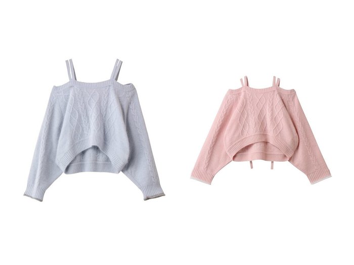 【Lemonplet/レモンプレット】のKNIT VIVI RIBBON DETAIL TOP&KNIT VIVI RIBBON DETAIL TOP おすすめ！トレンド、レディースファッションの通販 おすすめ人気トレンドファッション通販アイテム インテリア・キッズ・メンズ・レディースファッション・服の通販 founy(ファニー) https://founy.com/ ファッション Fashion レディースファッション Fashion for Women トップス・カットソー Cut & Sew Tops ニット Knit Tops & Sweaters カジュアルプルオーバー・ニットトップス Pullovers & Knit Tops / Casual Pullovers ショート Short, Short Length デニム Denim, Jeans Material トレンド Trend, Trending Now フレア Flare, Flared リボン Ribbon, Bow ワイド Wide, Wide Fit 新作・新入荷 New Arrivals / New In |ID:crp329100000224296