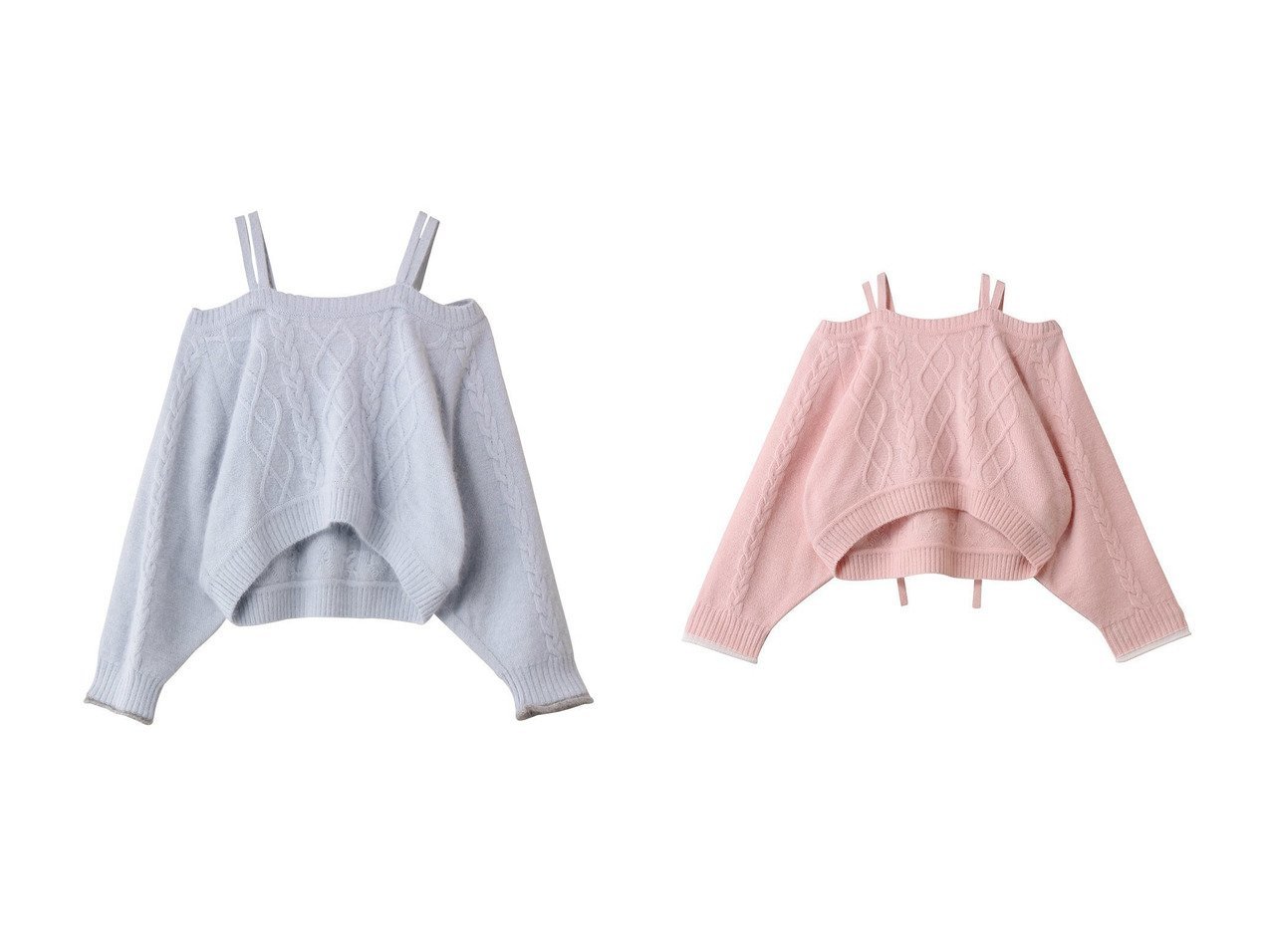 【Lemonplet/レモンプレット】のKNIT VIVI RIBBON DETAIL TOP&KNIT VIVI RIBBON DETAIL TOP おすすめ！トレンド、レディースファッションの通販 おすすめ人気トレンドファッション通販アイテム インテリア・キッズ・メンズ・レディースファッション・服の通販 founy(ファニー) 　ファッション　Fashion　レディースファッション　Fashion for Women　トップス・カットソー　Cut & Sew Tops　ニット　Knit Tops & Sweaters　カジュアルプルオーバー・ニットトップス　Pullovers & Knit Tops / Casual Pullovers　ショート　Short, Short Length　デニム　Denim, Jeans Material　トレンド　Trend, Trending Now　フレア　Flare, Flared　リボン　Ribbon, Bow　ワイド　Wide, Wide Fit　新作・新入荷　New Arrivals / New In　ブルー系　Blue　レッド系　Red　|ID:crp329100000224296